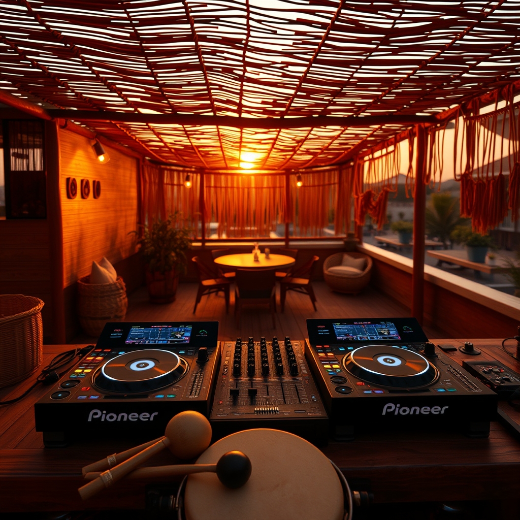 Afro House DJ setup — editorial header image for Afro Bashment DJ Crates for Sale: The 2026 Afrobeats-Dancehall Crossover Download Guide