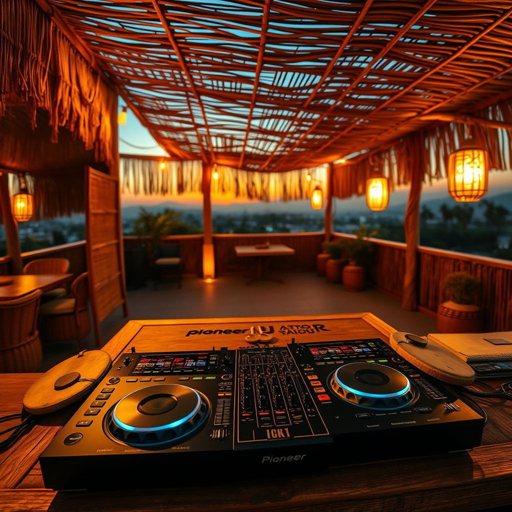 Afro House DJ setup — editorial header image for Afro House DJ Crates for Sale: The 2026 Beatport Sub-Genre Sorting Guide