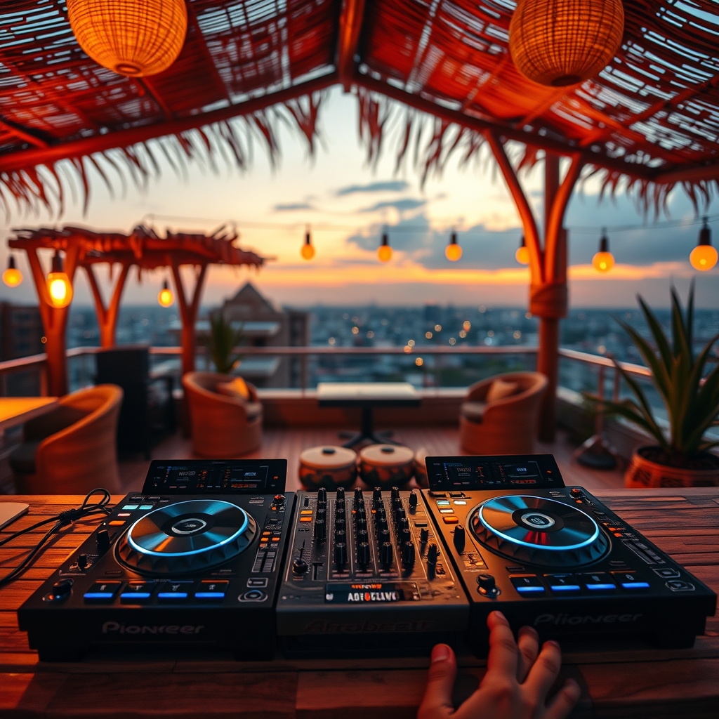 Afro House DJ setup — editorial header image for Afrobeats DJ Crates for Sale: The 2026 Chart-Topper Download Guide