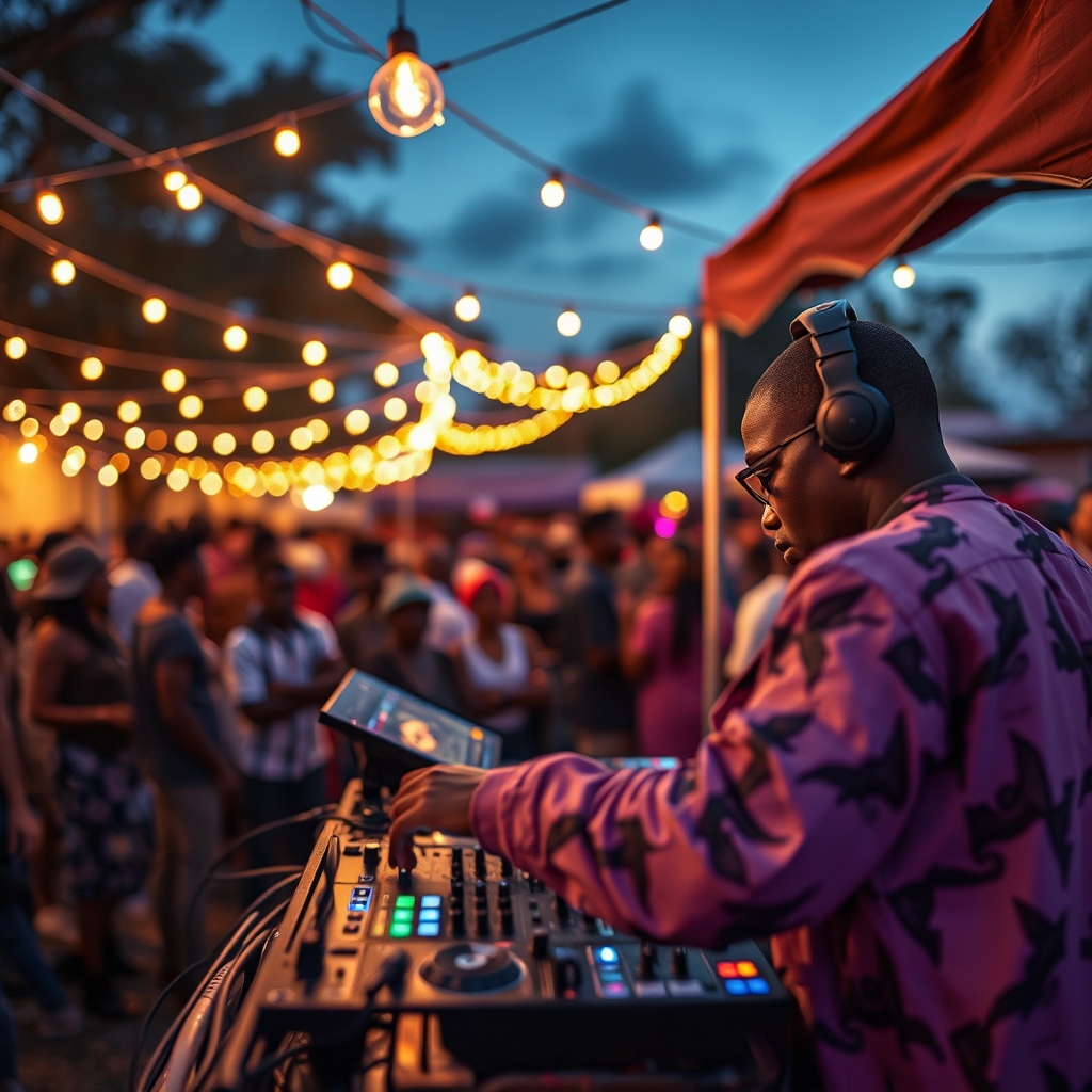 Amapiano DJ setup — editorial header image for Amapiano DJ Crates for Sale: The 2026 Private School, Bacardi & Sgija Sorting Guide