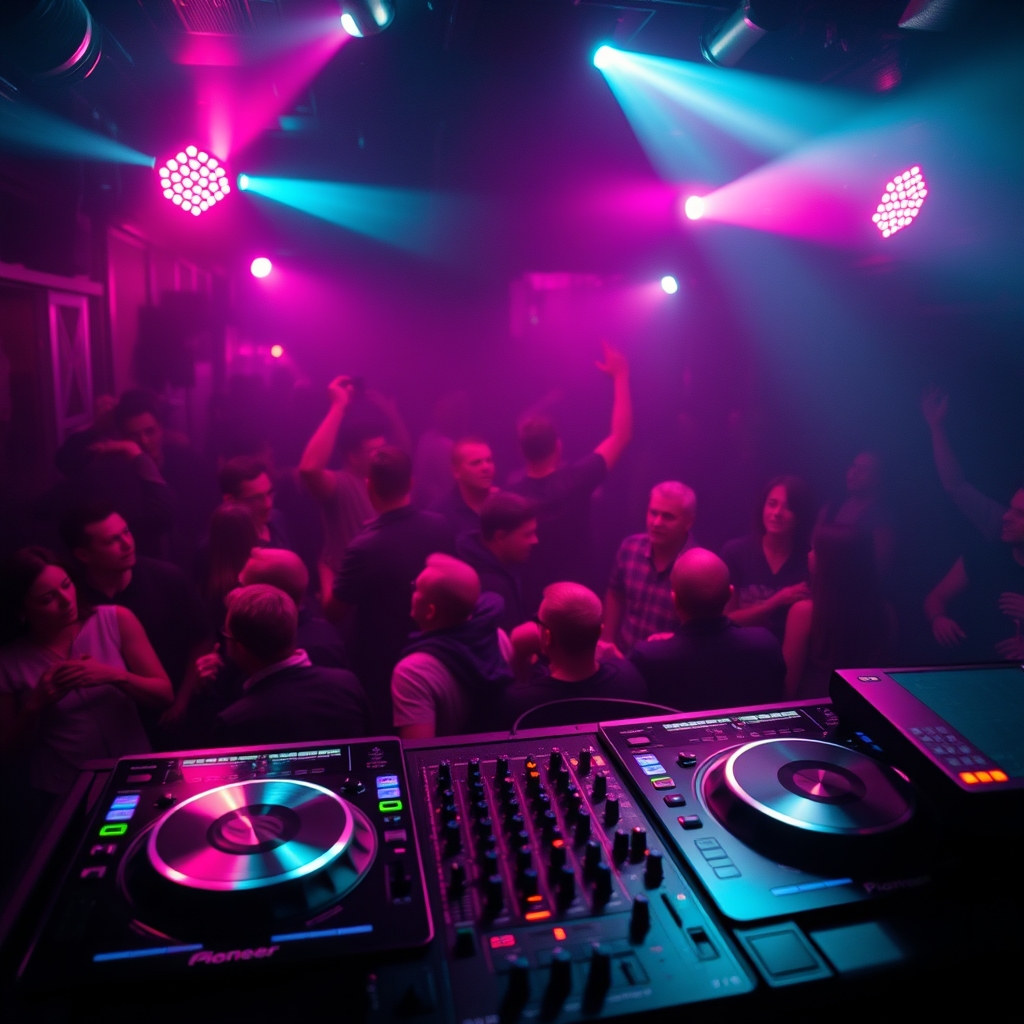 Tech House DJ setup — editorial header image for Bass House DJ Crates for Sale: The 2026 124–130 BPM Peak-Time Download Guide
