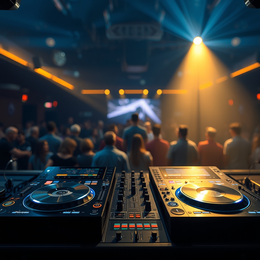 Electronic DJ setup — editorial header image for Clean Edit DJ Crates for Sale: The 2026 Guide to Radio-Ready WAV Downloads