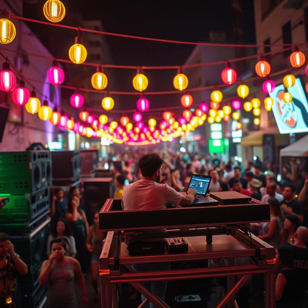 Baile Funk & Club DJ setup — editorial header image for Quinceañera DJ Crates for Sale: The 2026 Baile Sorpresa & Reggaeton Download Guide