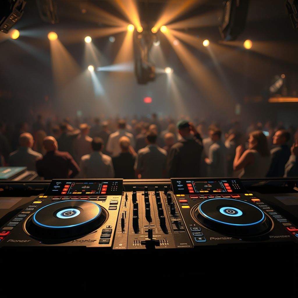 Electronic DJ setup — editorial header image for Serato DJ 4.0 Smart Crates & Rekordbox Cloud Sync: The 2026 Guide to Organizing Your DJ Pack Downloads
