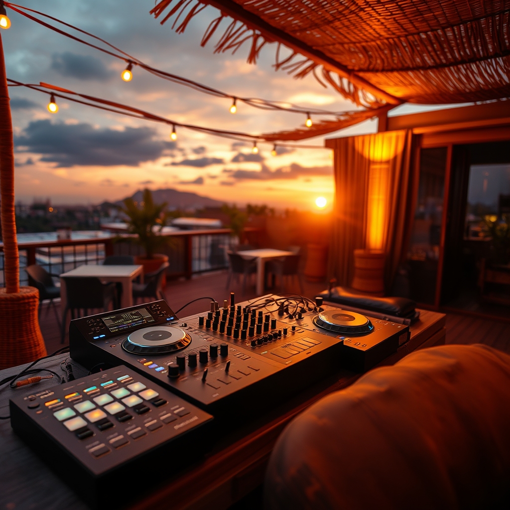Afro House DJ setup — editorial header image for Singeli DJ Crates Guide: How to Mix 2026's Fastest Rising Genre Into Your Afro House Set