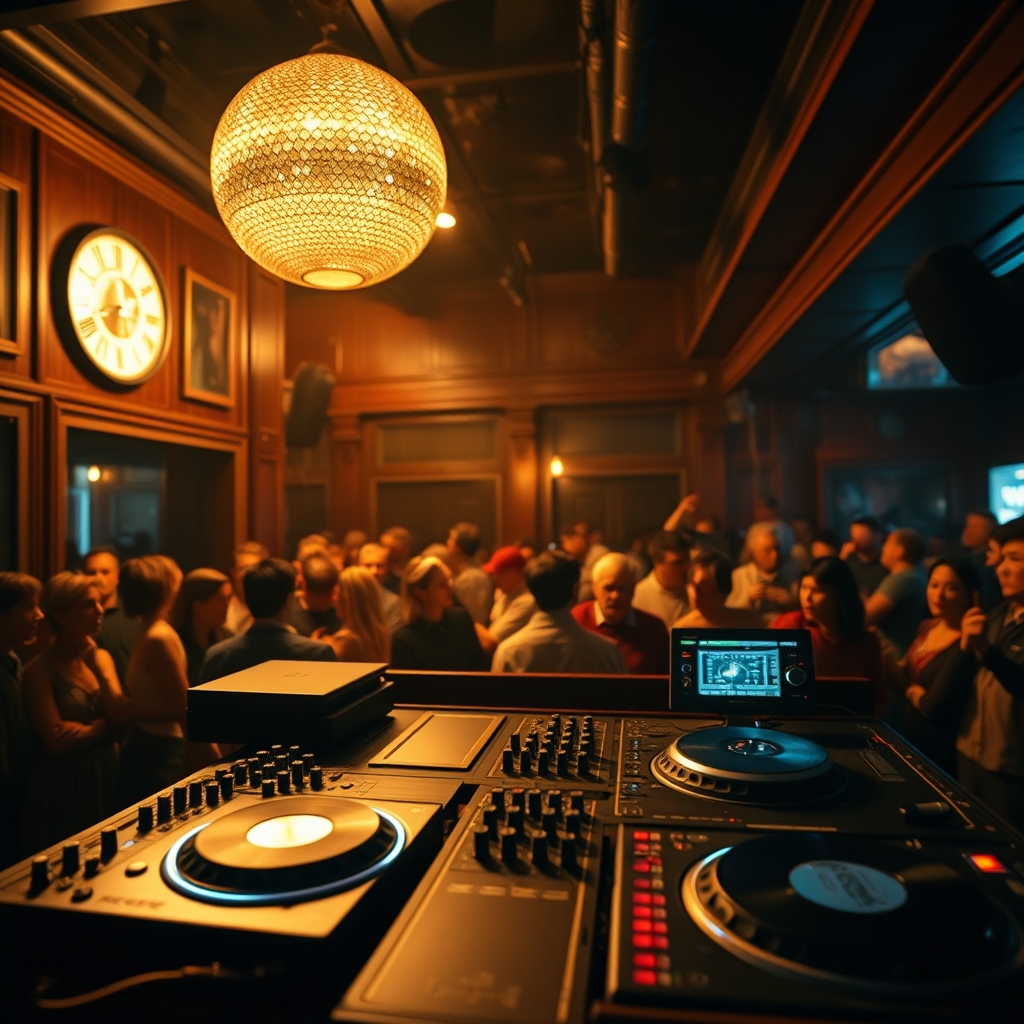 House DJ setup — editorial header image for Thanksgiving Eve DJ Crates for Sale: The 2026 Blackout Wednesday Download Guide